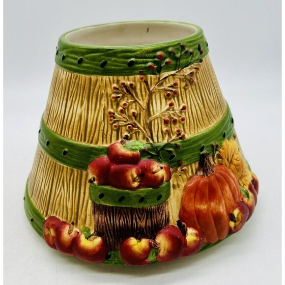 YANKEE CANDLE Wax Tart Burner Warmer Apple Barrel Tea Light Votive Lot of 2 - Picture 3 of 13